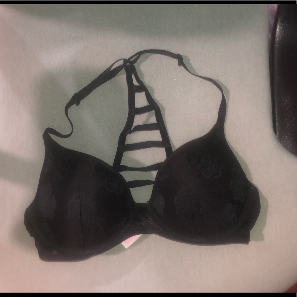 PINK black bra